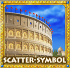 Rome and Glory Spielautomat Scatter